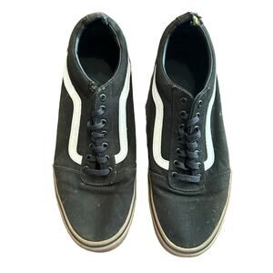 Vans Mens Old Skool Ward trainers black white gum Size 13